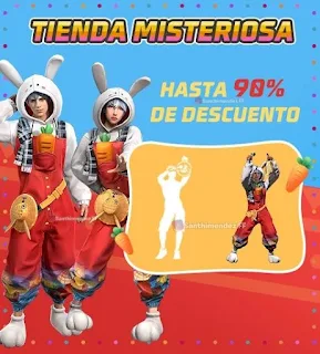 Garena Free Fire New Mystery Shop Event in April 2023