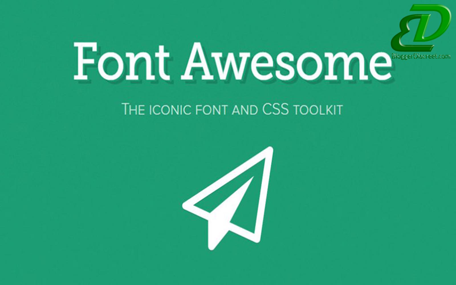 How To Use Font Awesome Icons On Blogger How To Use Font Awesome Icons On Blogger