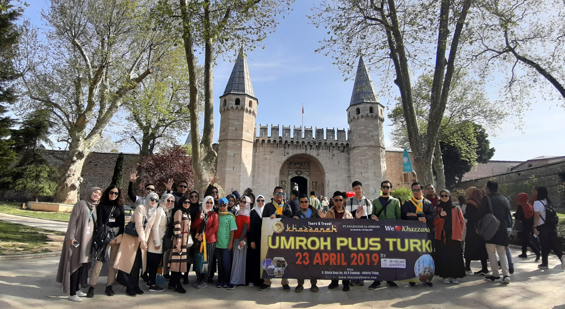 jamaah umroh plus turki tokapi palace