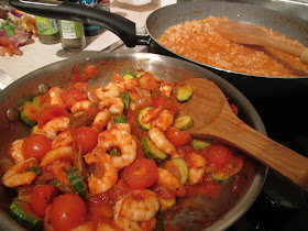 Gluten Free Italian Shrimp & Vegetable Risotto