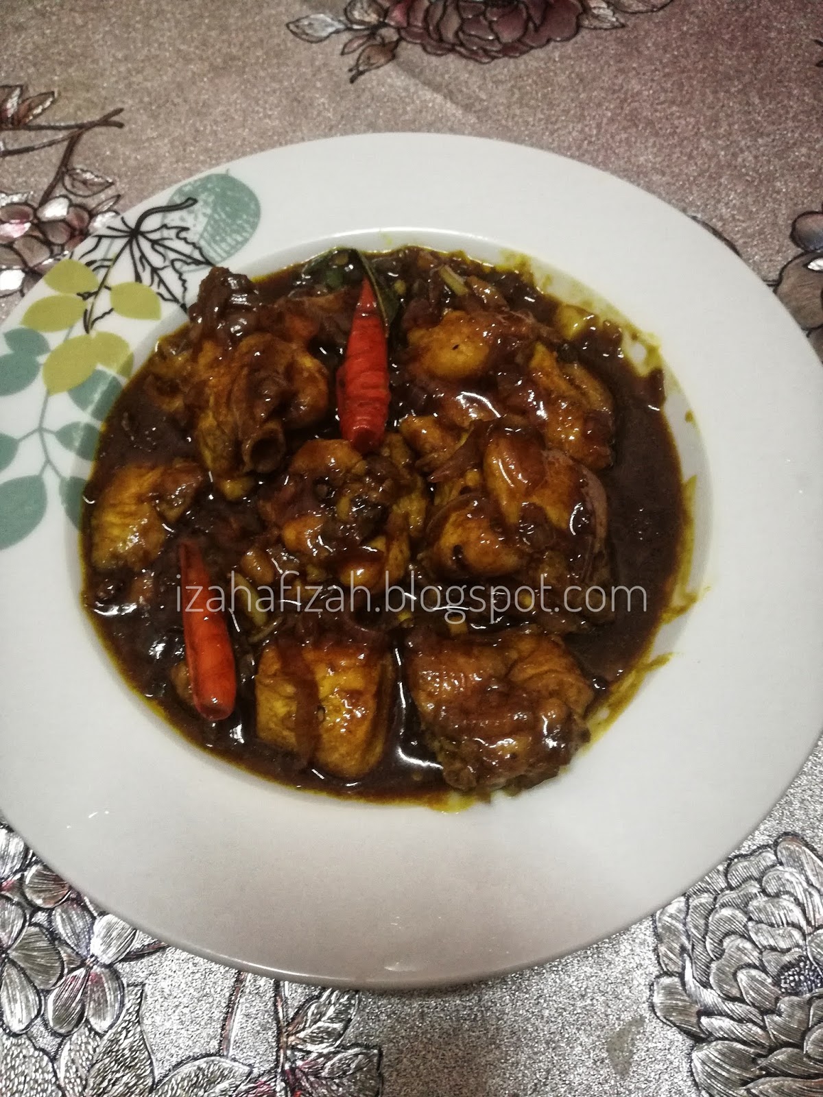 Izahafizah.blogspot.com: Resepi Ayam Kam Heong yang mudah 