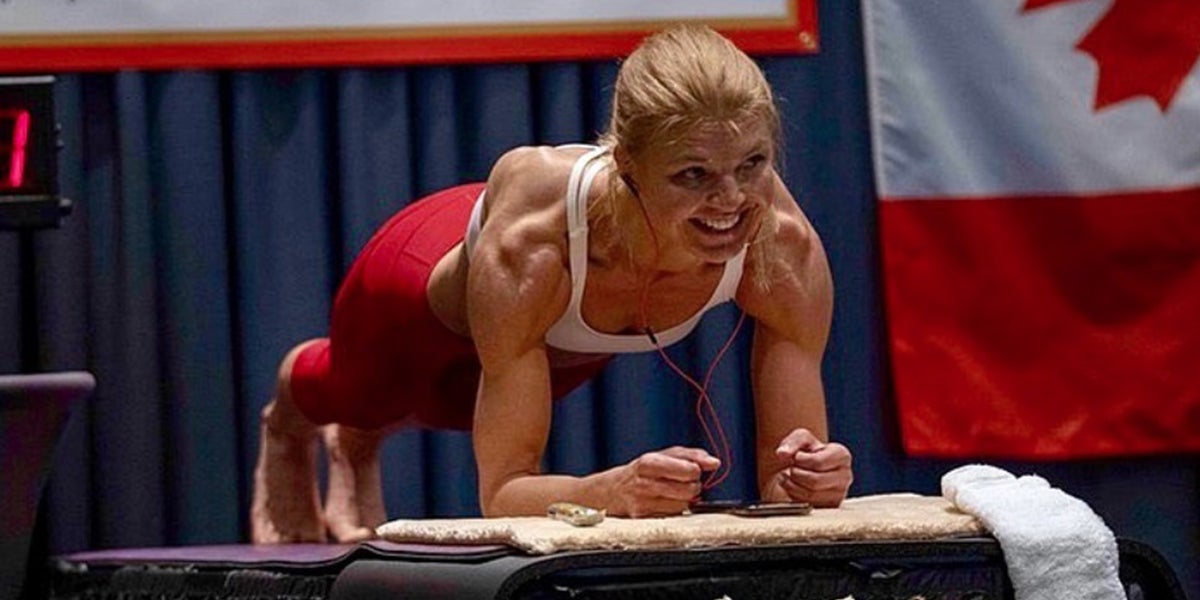 Woman Broke The Plank Record By Holding It For Four Hours