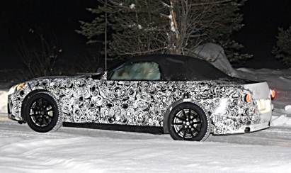 BMW Z5 Roadster spotted for the first time