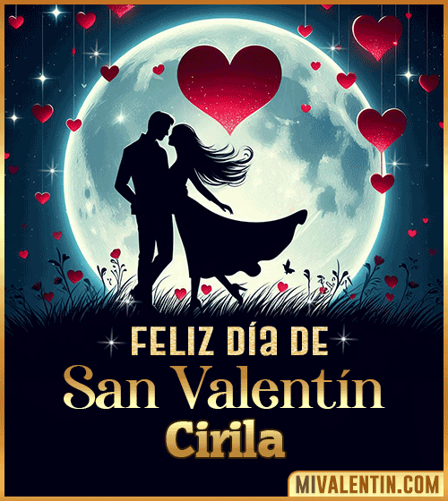 Feliz día de San Valentin Cirila
