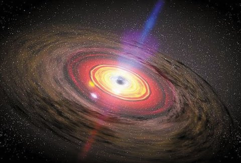 Black Hole At Center Of Galaxy3