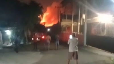 Ledakan Dahsyat Gudang Amunisi di Bogor, Api Belum Padam