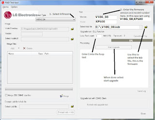 flashing lg adi cpu