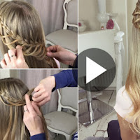 Learn - How To Create Simple Lace Loop Braid Hairstyle, See Tutorial