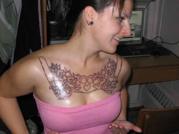 There are many feminine tattoo designs, and decide what should be a big