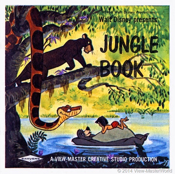 View-Master Jungle Book (B363): Booklet Cover