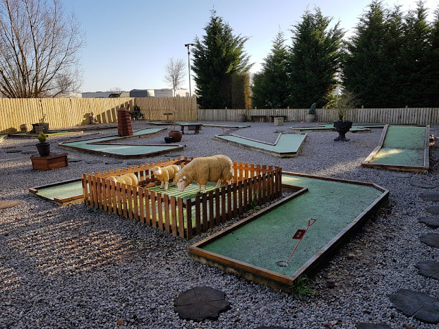 Crazy Golf course at Sunnybank Gardens & The Yorkshire Ice Cream Farm