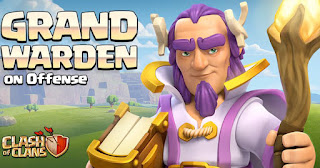 Latest update COC TH 11 Grand Warden Hero New release cover