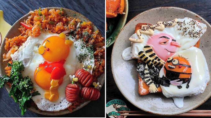 A Japanese Mom Turns Fried Eggs Into Adorable Meals, And People can't get enough of it.(20+ Pics)