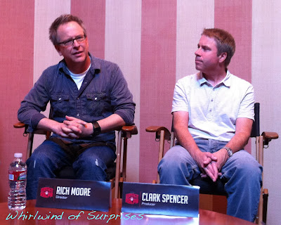 Wreck It Ralph director, Rich Moore, producer, Clark Spencer