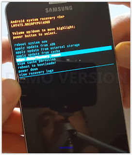 wipe data/factory reset - samsung galaxy S6