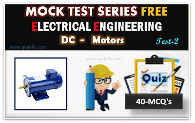 DC Motors :: Online Mock Test-2 Free | Electrical Engineering Quizzes Test Series