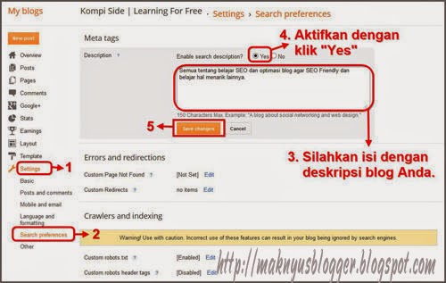 Membuat Deskripsi Postingan Agar Bisa Share Di Google+ Dan Facebook