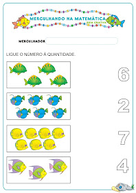 Caderno de Atividades Matemática Projeto no Fundo do Mar grátis para imprimir