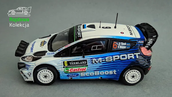 IXO / The Diecast Club Ford Fiesta RS WRC, Rally Swden 2015