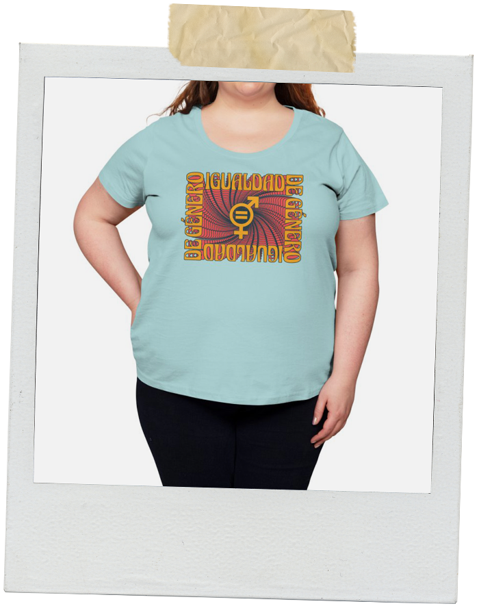 camiseta, ropa, mujer, igualdad de género, derechos humanos, feminismo, feminista, símbolo, retro, vintage, hippie