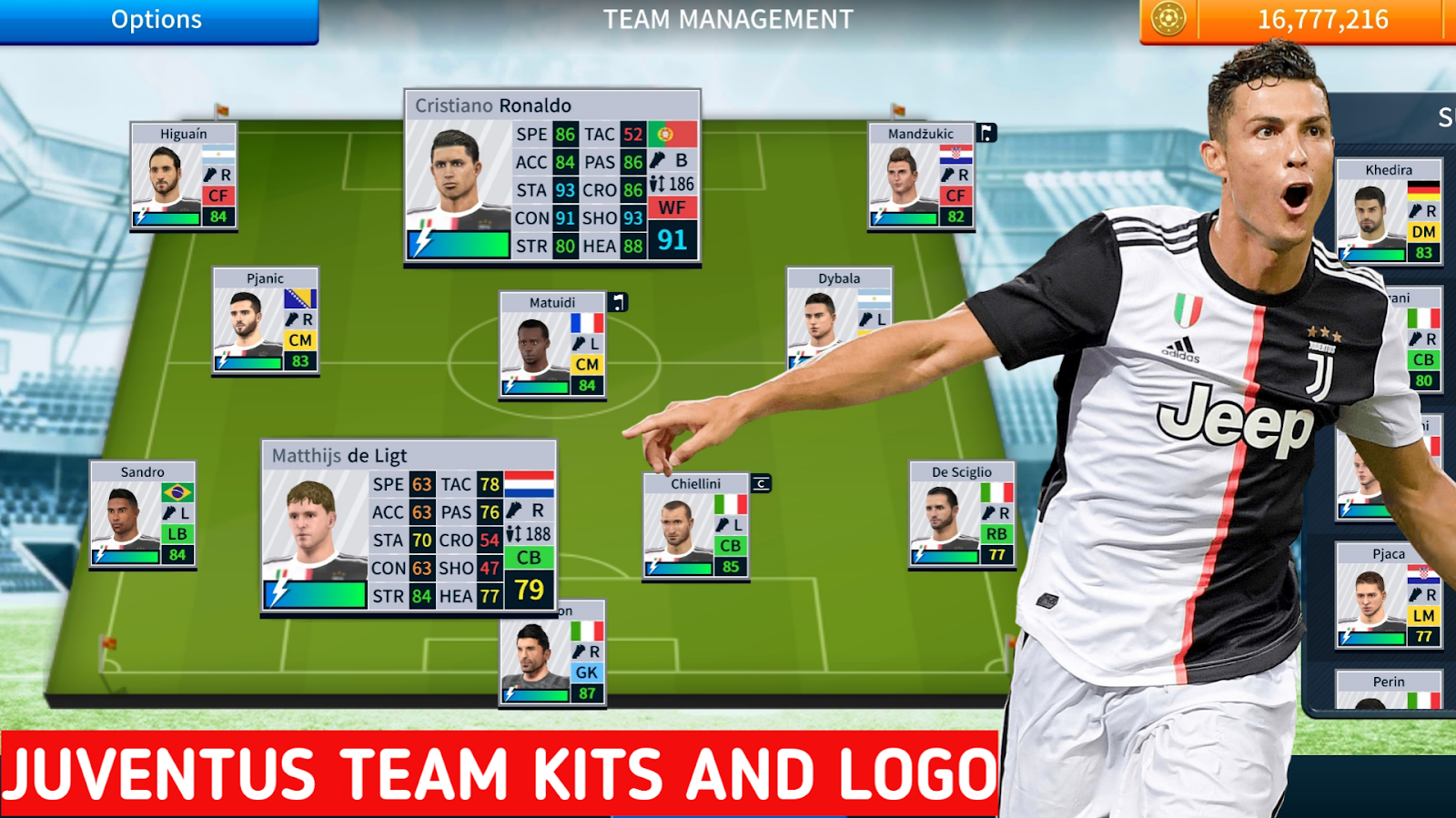 How To Import Juventus Kits Logo And Team In Dream League