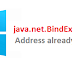 Resolve java.net.BindException: Address already in use: bind