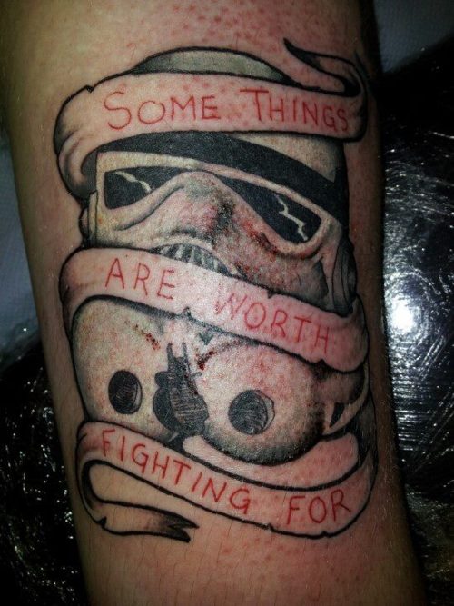 Check Out This STORM TROOPER Tattoo