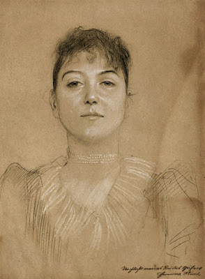 Gustav Klimt Portrait einer frau