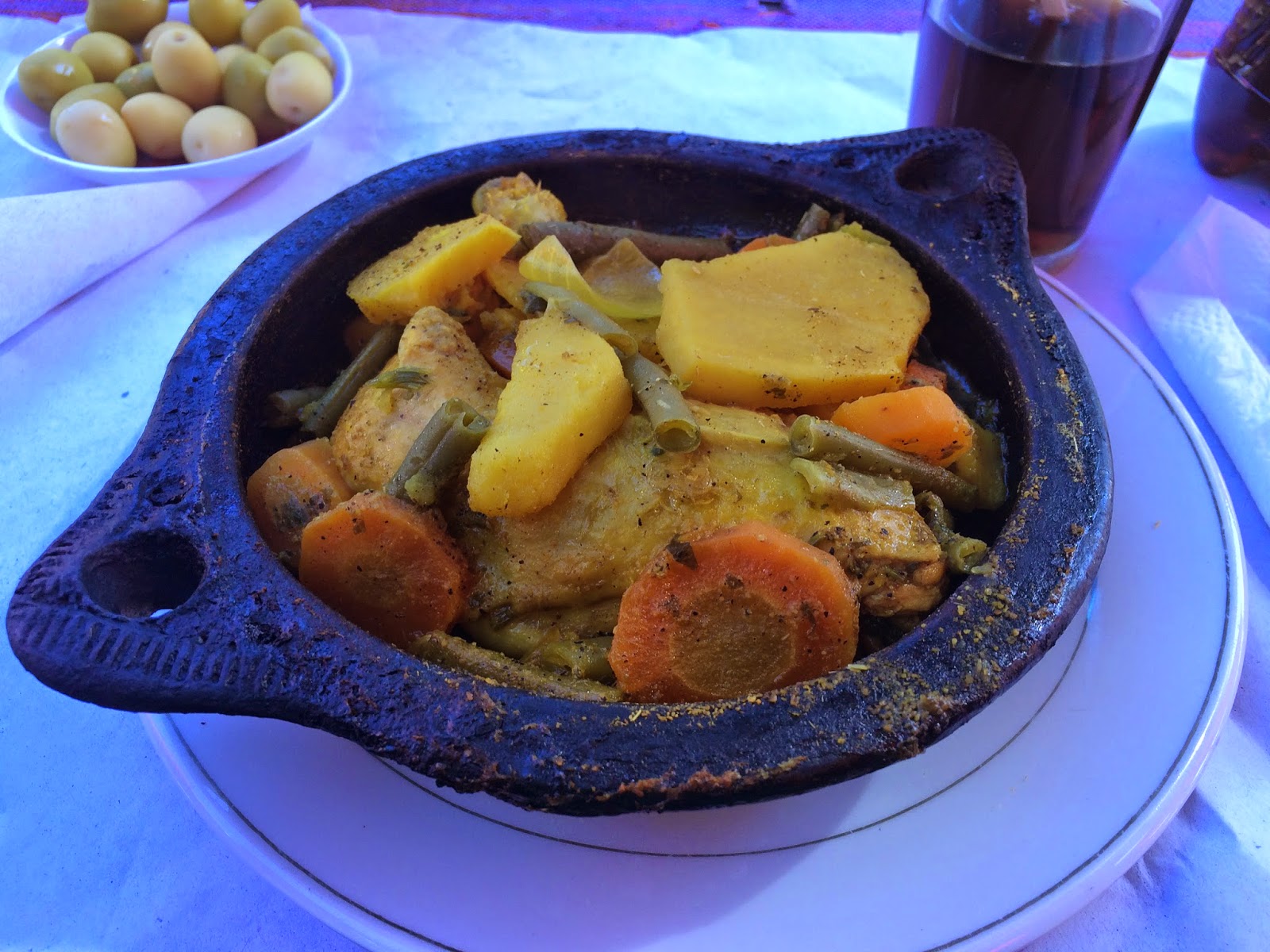chicken tagine Chefchaouen maroc
