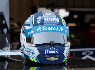 Jimmie Johnson to Wear the Blue Bunny Helmet of Hope at Kentucky