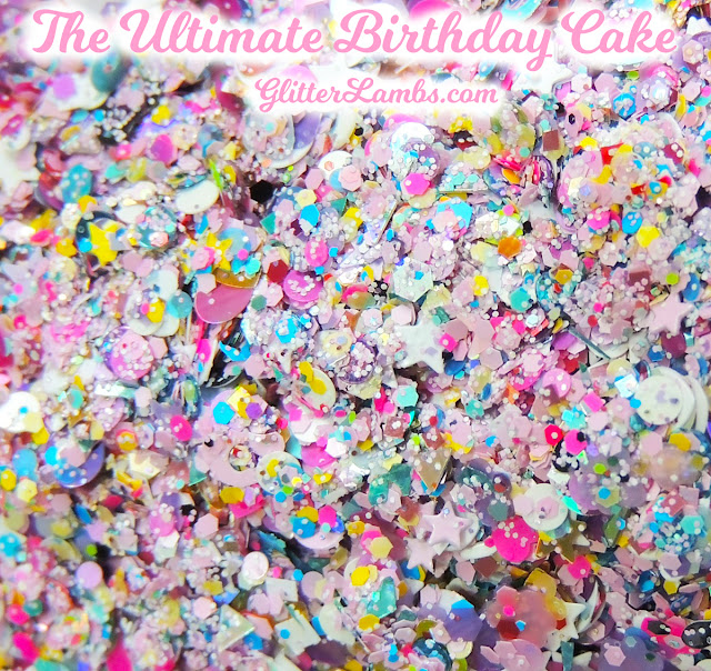 The Ultimate Birthday Cake Nail Polish-The Ultimate Birthday Cake Nail Polish- The Ultimate Birthday Cake Nail Polish-Glitter Lambs Polish