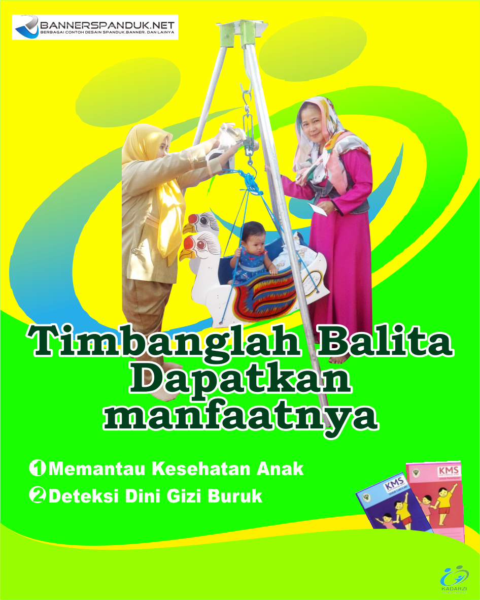  Desain  Poster  Kesehatan tentang Posyandu cdr  Bannerspanduk