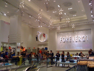 Forever 21 lights up Times Square