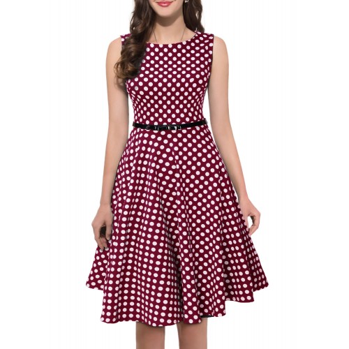 http://www.miusol.com/all-dresses/miusol-women-s-retro-polka-dot-sleeveless-with-belt-casual-bridesmaid-dress.html