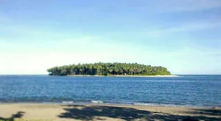 Omangon Island in Marihatag Surigao del Sur