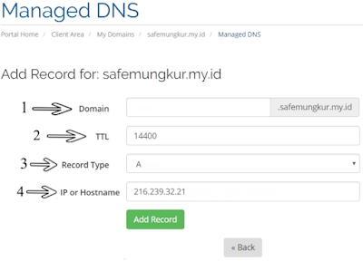 Cara mengatur dan mengganti domain blogspot.com 