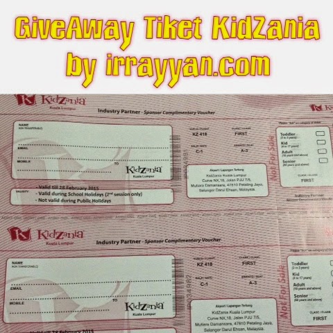 ❤ GA Tiket KidZania by irrayyan.com ❤