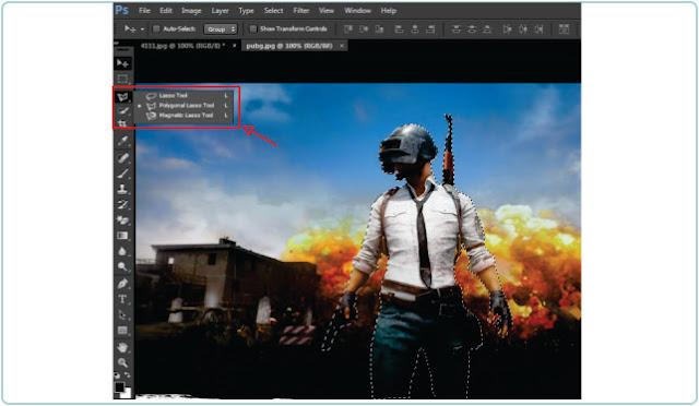 Cara Membuat Garis Mengikuti Foto Di Photoshop ( Terbaru )