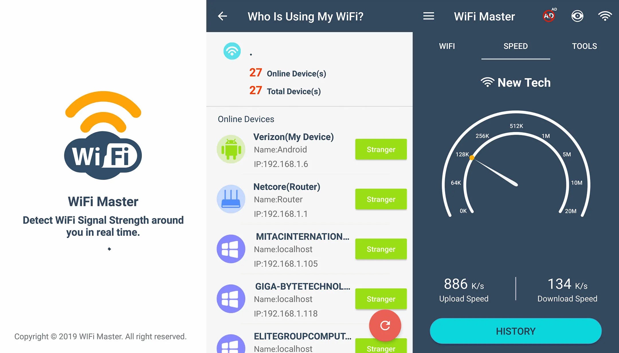 تطبيق واي فاي روتر ماستر WiFi Router Master لقطع النت عن المتصلين معك بدون روت