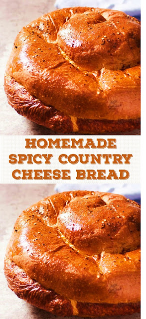 Homemade Spicy Country Cheese Bread
