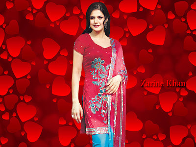 Zarine Khan Beautiful Wallpapers 2012