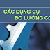 Các dụng cụ đo lường trong cơ khí