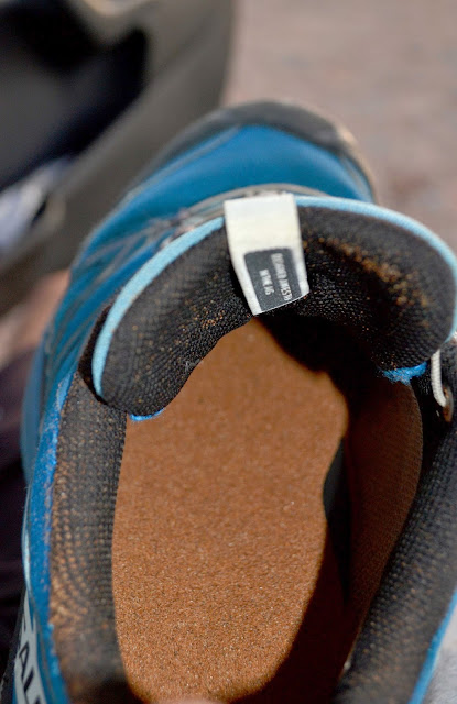 Sand inside shoes after climbing up Dune 45 in Sossusvlei