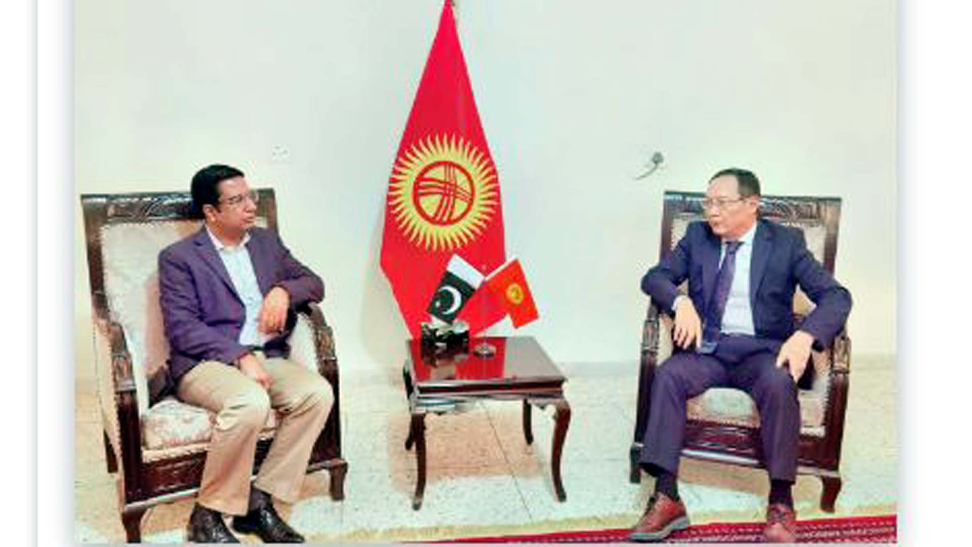 Kyrgyz ambassador lauds CGSS role in regional connectivity