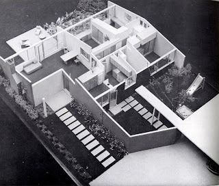 gregory ain - altadena - park planned homes - architectural scale model 1