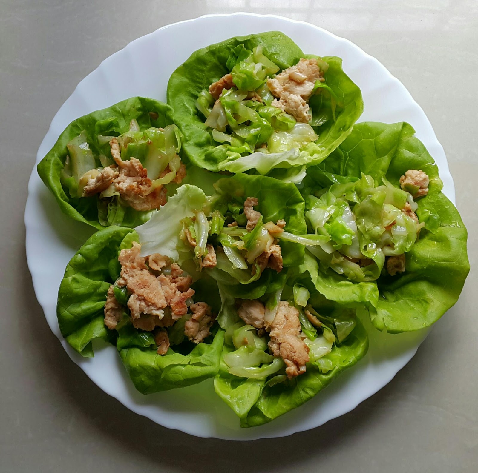 Cerita Yna: Resepi Sihat : Salad Gulung Ayam (Chicken 