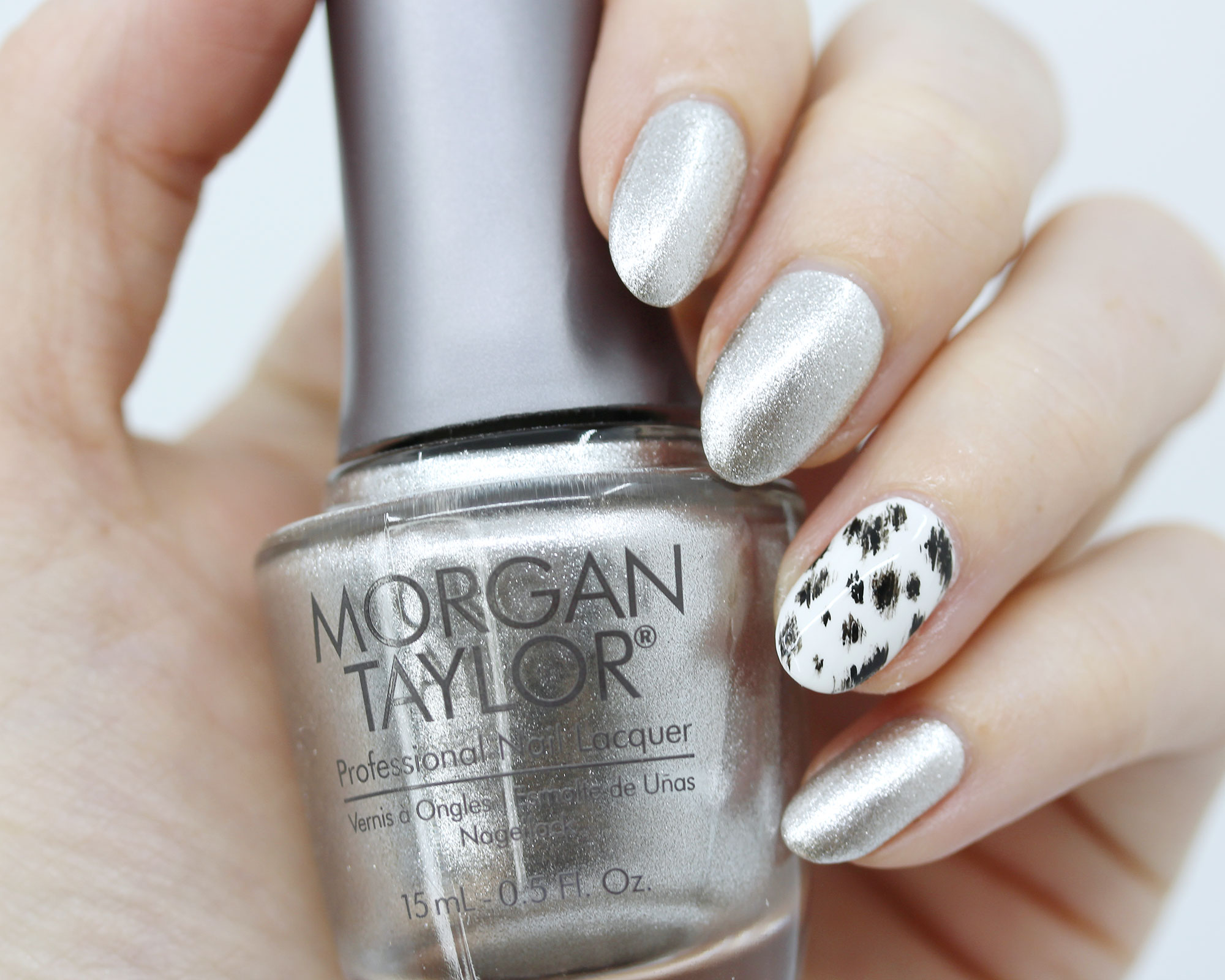 Morgan Taylor Fashion Above All - Disney Cruella de Vil inspired nail polish