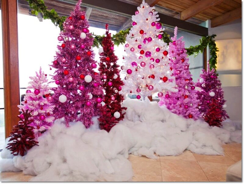 Christmas Tree Pink, Christmas, Decoration
