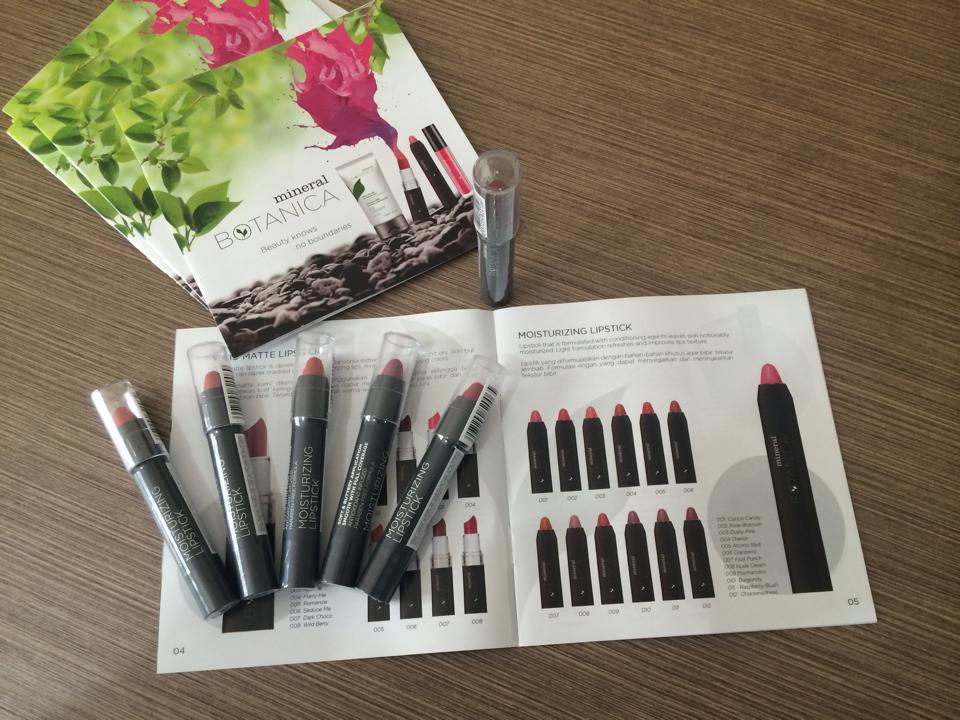 Macam Macam Warna Moisturizing Lipstik Foto Diambil Dari Fanpage Mineral Botanica