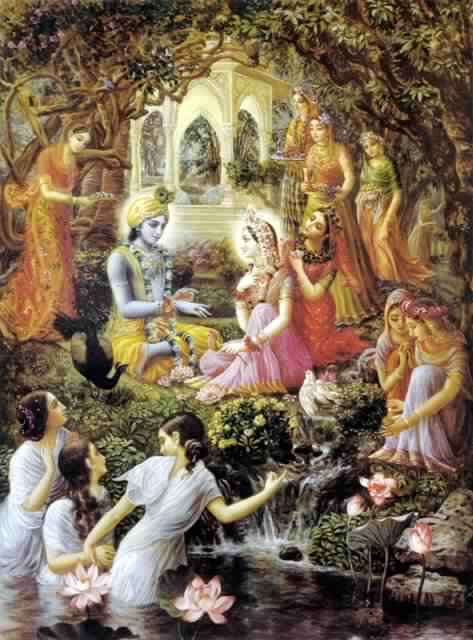 Krishna's Lila: Eternally History's Greatest Moment